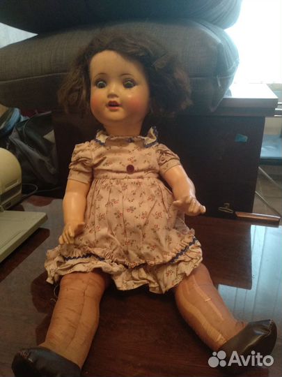 Кукла импорная 50х годов