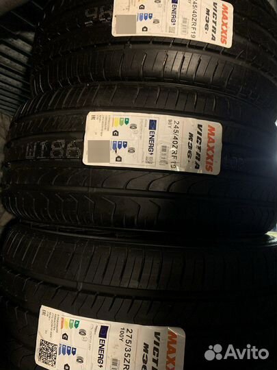 Maxxis M-36+ Victra 245/40 R19 и 275/35 R19 100Y