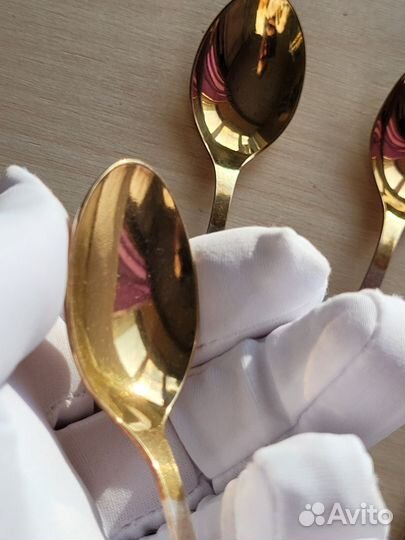 Мельхиоровые чайные ложки СССР новые