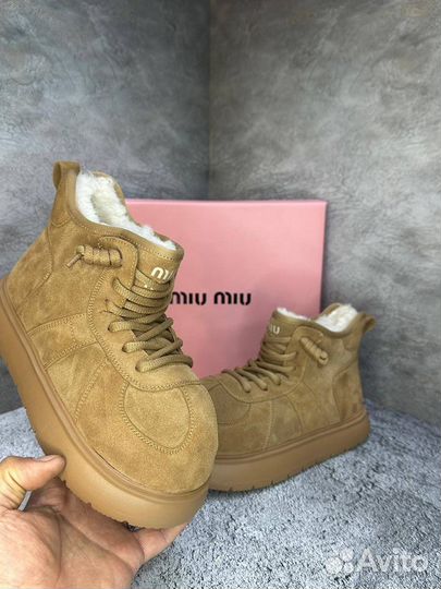 Угги miu miu