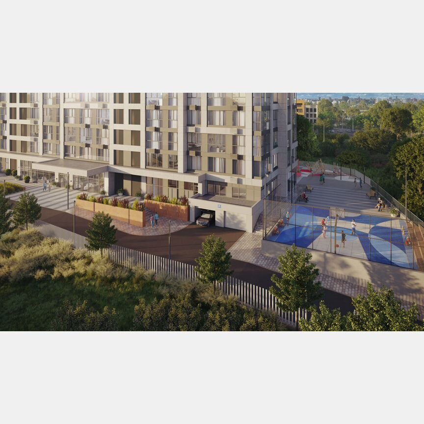 1-к. квартира, 45,5 м², 9/28 эт.