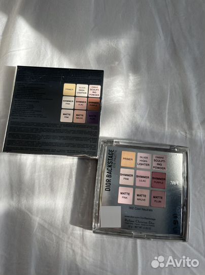 Тени для век dior backstage