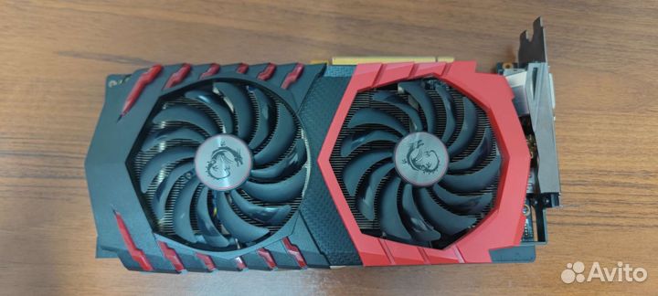 Видеокарта MSI GeForce GTX 1060 gaming X 6G