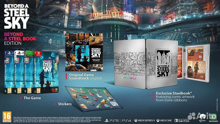 Beyond a Steel Sky - Beyond A Steelbook Edition PS