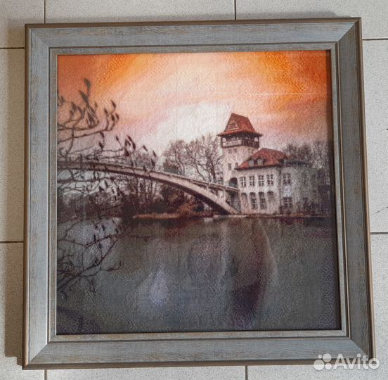 Картина вышитая крестиком