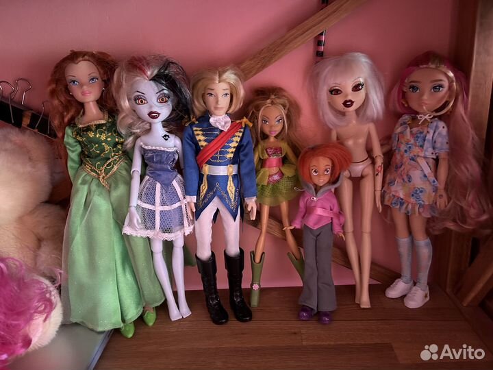 Куклы winx bratzillaz Disney чародейки барби bratz