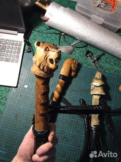 Нагайки кожаные