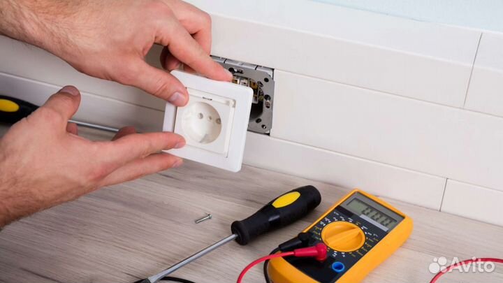 Электрик. Замена электрики. Ремонт розеток