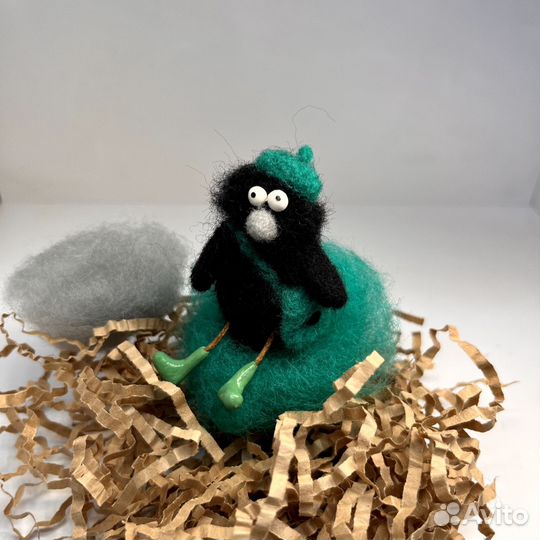 Брошь Грачонок