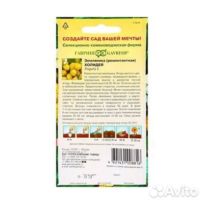 Семена земляники ремонтантной