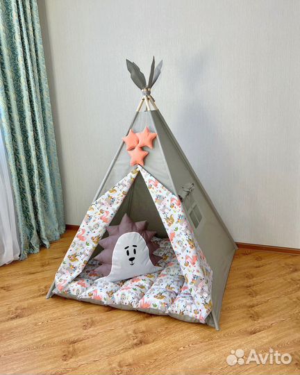 Детская палатка вигвам комплект