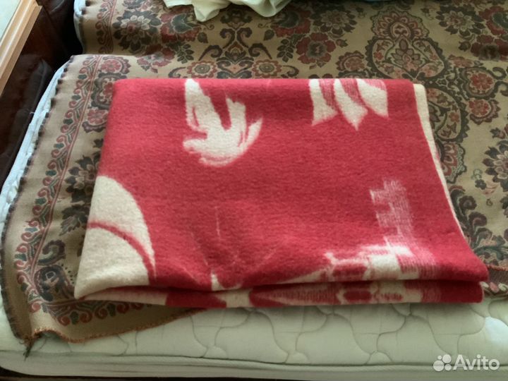 Одеяло шерстяное СССР 210/146