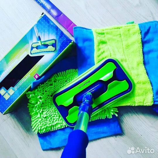 Универсальная швабра Aquamatic MOP Гринвей