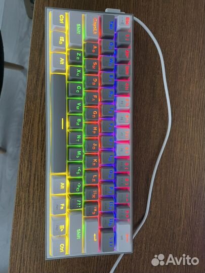 Игровая клавиатура RedDragon Fizz Rainbow K617-R