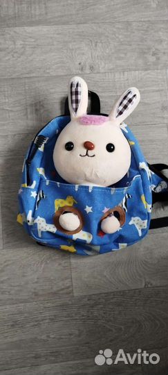 Рюкзак детский с игрушкой
