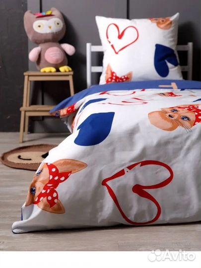 Постельное белье 1.5 детское новое