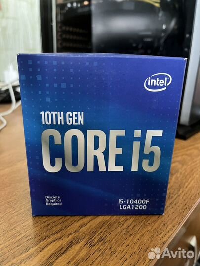 Процессор intel core i5 10400f box
