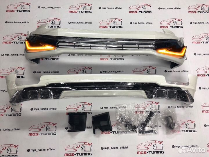 Modellista Toyota Prado 2017+ White с дхо