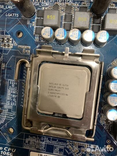 Процессор core 2 duo e6750