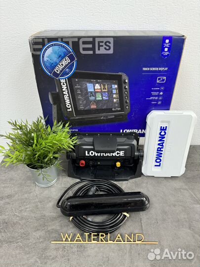 Эхолот Lowrance Elite 7 FS датчик 3 в 1 + карта