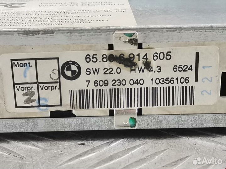 Дисплей компьютера BMW X5 E53 2001 65806914606