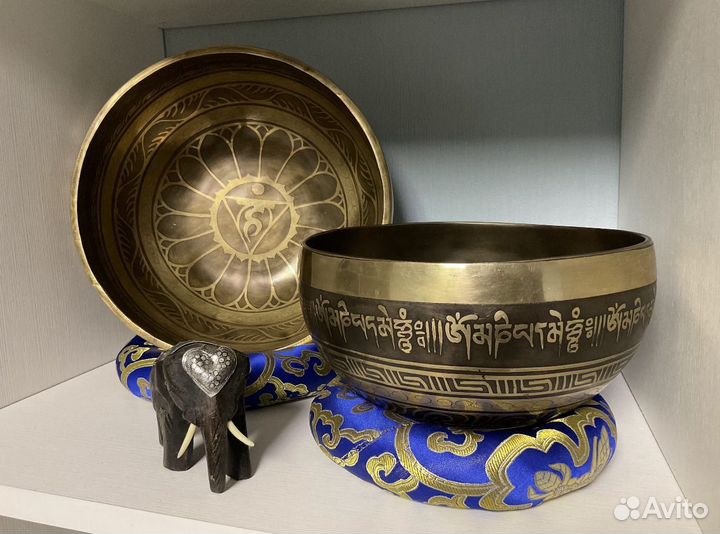 Поющие чаши, гонги и аксессуары (Непал, Индия)