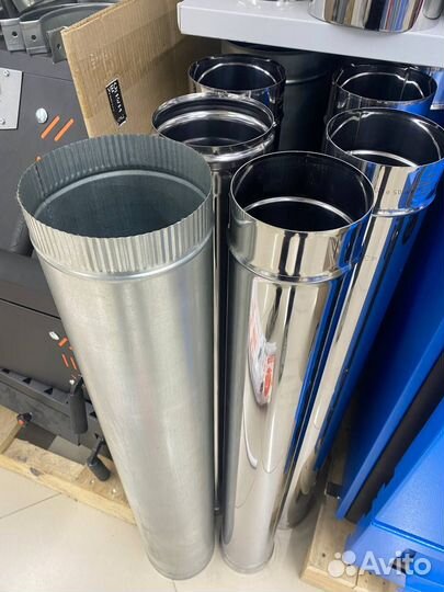 Дымоходы из оцинкованной стали