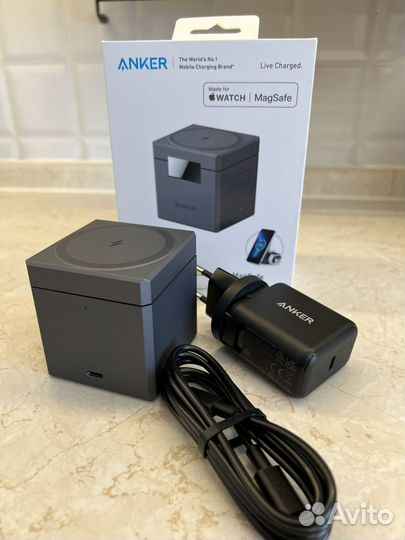 Anker 3-in-1 Cube with MagSafe