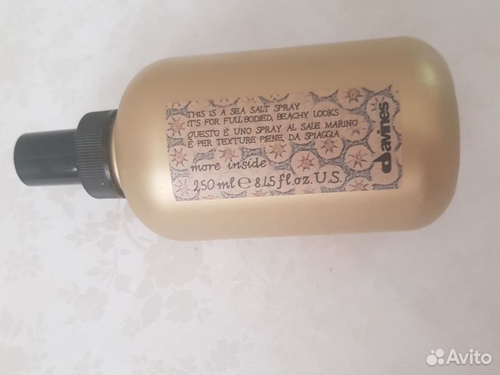 Спрей для волос davines Италия с морской солью