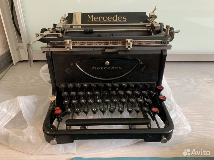 Печатная машинка mercedes