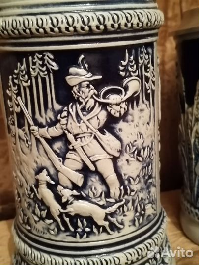 Кружка пивная Охота Gerz Германия