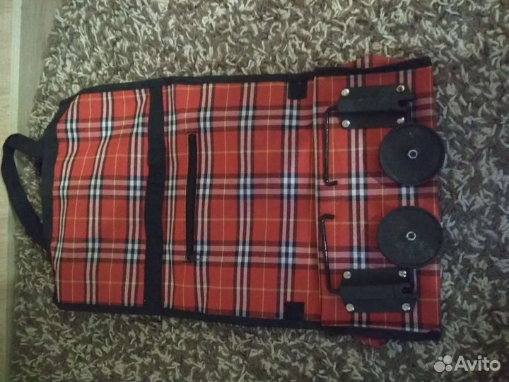 Сумка складная на колёсах