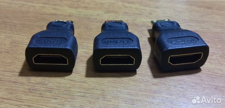 Переходник hdmi mini-hdmi (позолоченные контакты)