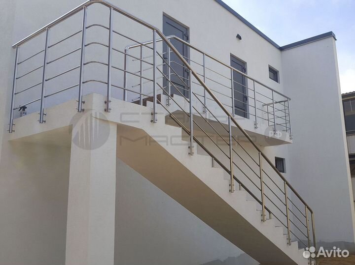 Перила ограждения поручни из нержавейки