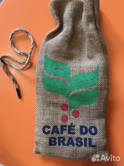 Холщовый мешок от кофе бразильского