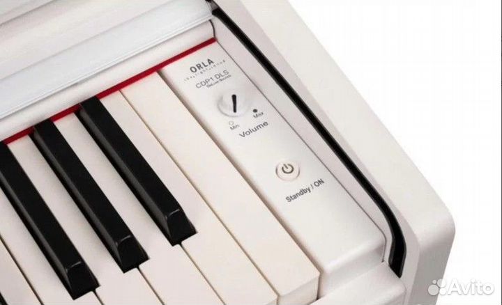 Цифровое пианино, белое, со стойкой, Orla CDP-1