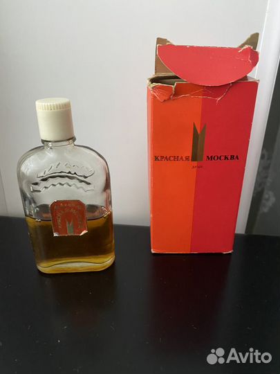 Винтажные духи СССР красная москва
