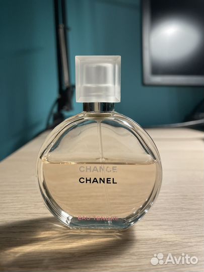 Chanel chance EAU tendre остаток