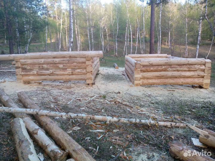 Сруб для бани