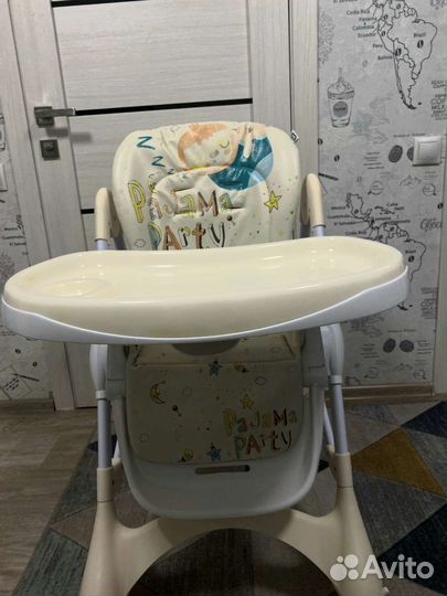 Стул для кормления Babyton Happy Animals Beige