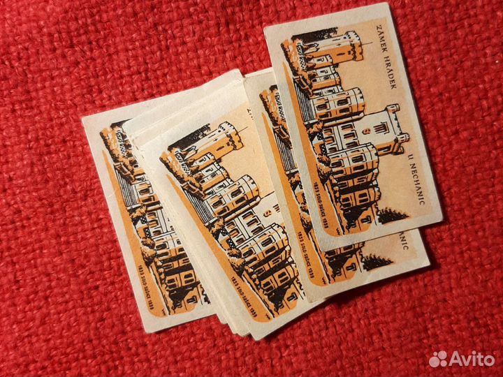 Спичечные этикетки /Чехословакия 1960 год. 70 шт