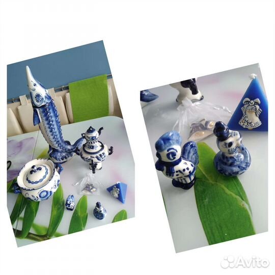 Посуда гжель