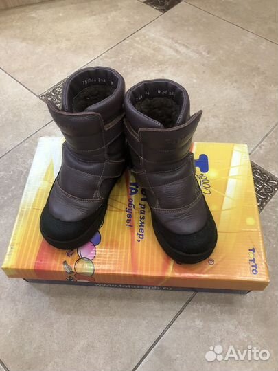Сапоги тотто зимние 28