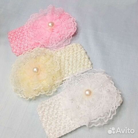 Повязочки на голову для малышек
