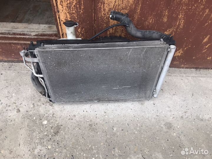 Кия Сид 2 кассета радиаторов