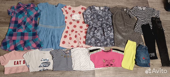 Вещи для девочки 110-116