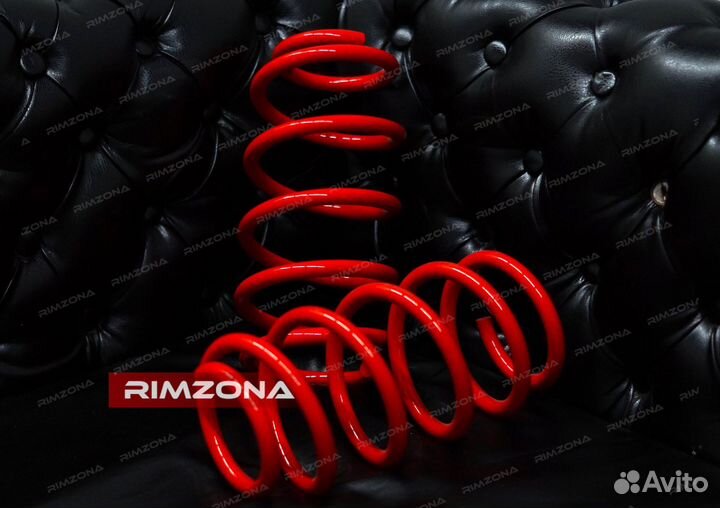 Пружины с занижением -30 на Passat