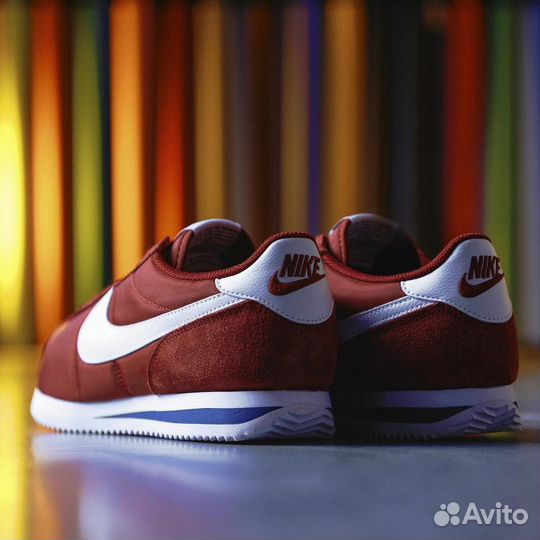 Кроссовки nike Cortez Nylon Red женские