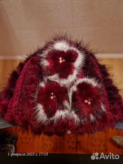 Шапка женская вязанная