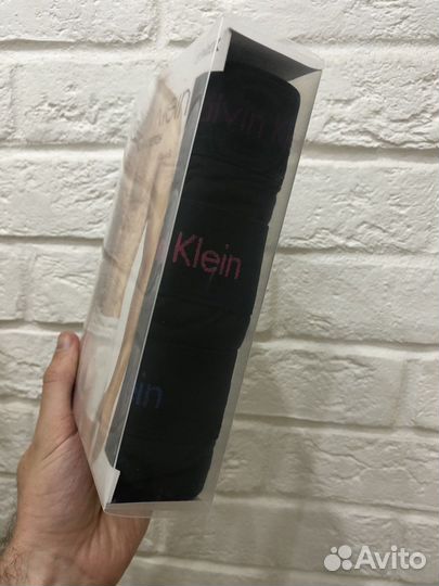Комплект трусов Calvin Klein S 3 шт, оригинал